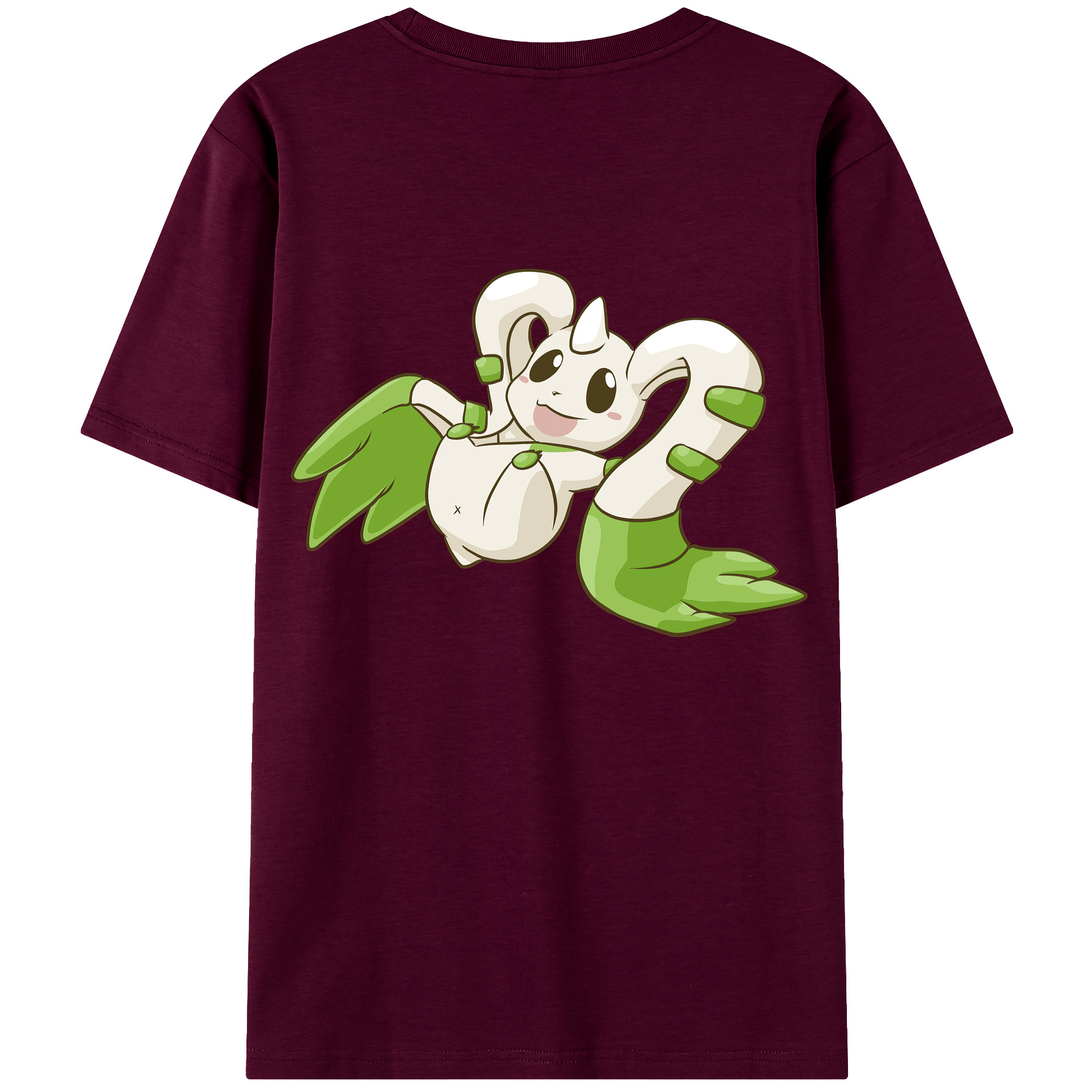 （画像用） Digimon デジタルモンスター/デジモン レディース半袖Tシャツ(バックプリント)